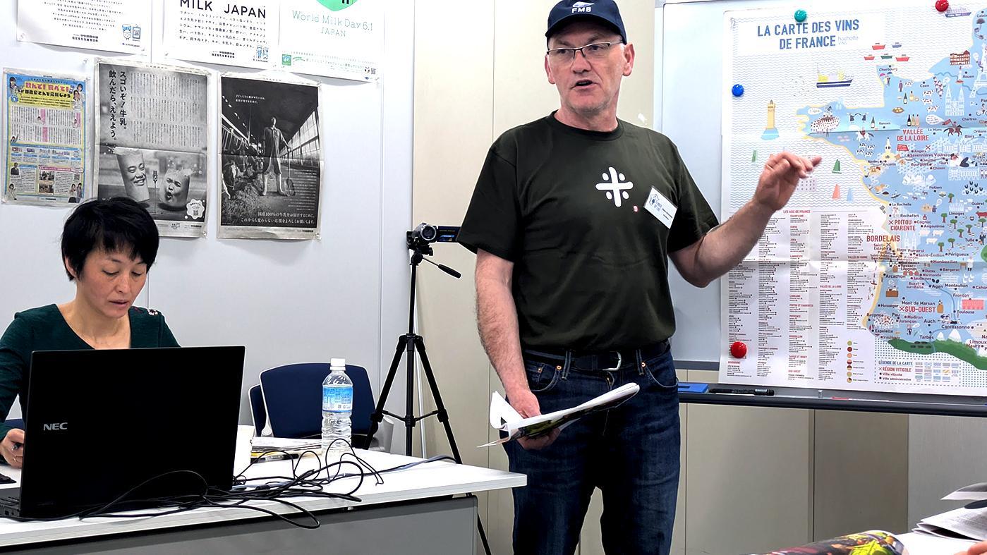 仏の酪農家が来日、生産者協同の「力」語る | 酪農スピードNEWS