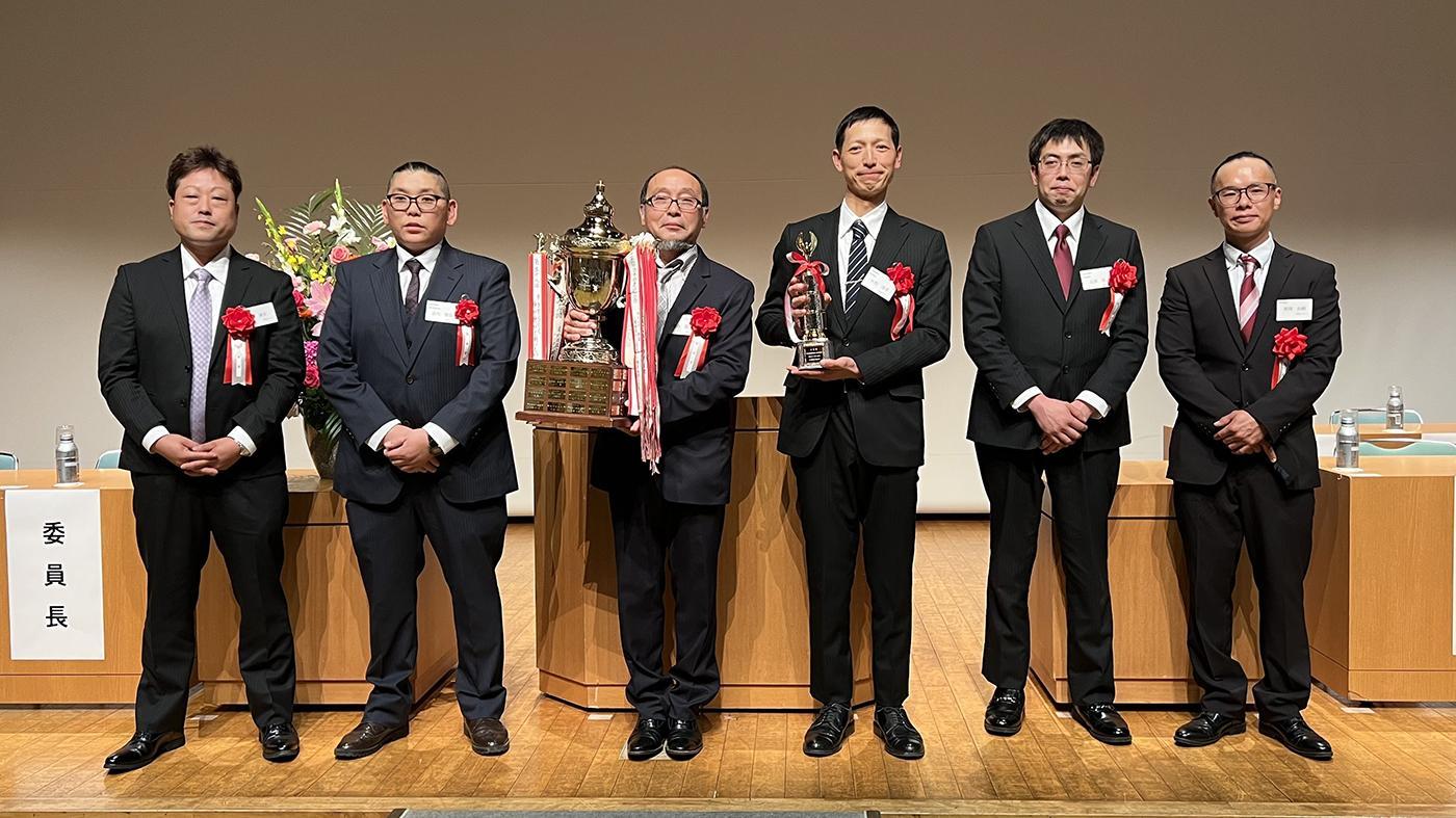左から椿満生さん、赤川雅臣さん、塩倉健一さん、小野洋平さん、目黒亮さん、梶岡由嗣さん