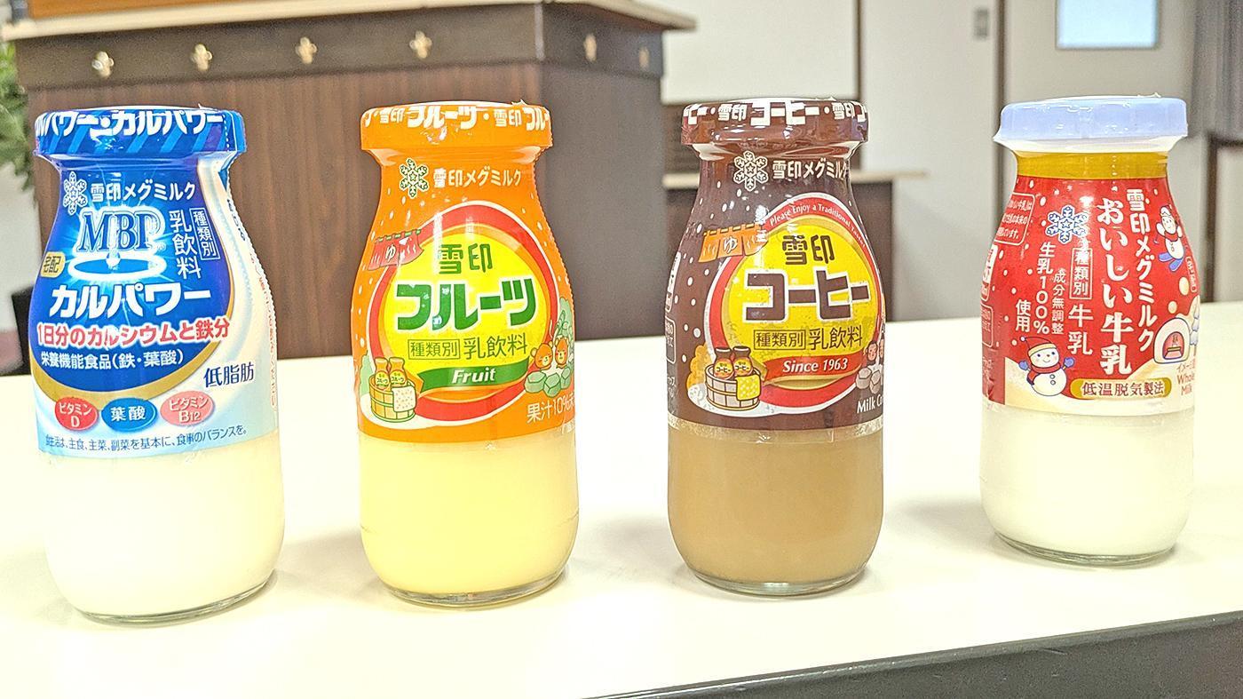 神戸工場で生産されるびん製品