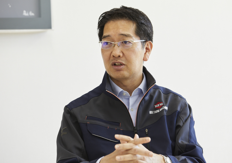 エム・エス・ケー農業機械株式会社 代表取締役社長 髙畑 年伸氏