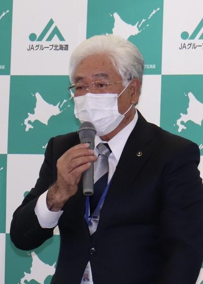 ホクレンの畠山良一副会長