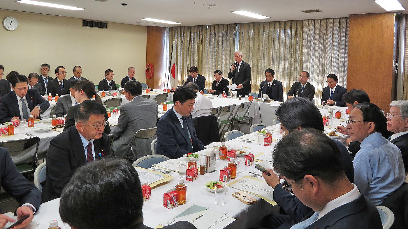 自民党酪政会が開いた総会