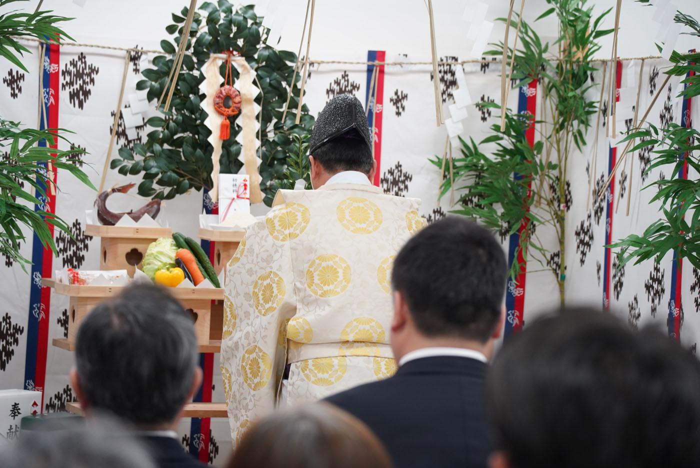 シャインコーストファームの落成式