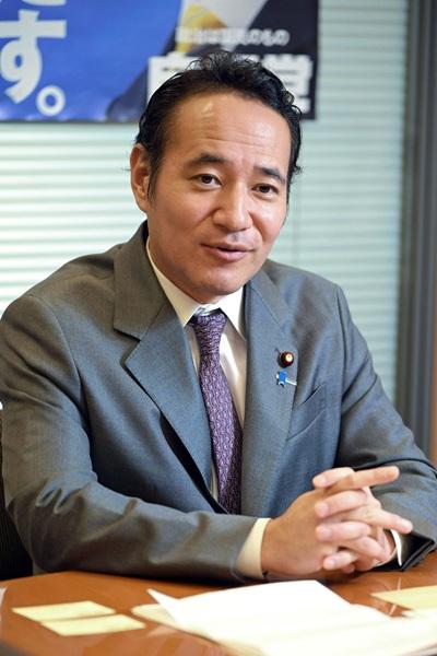 農林水産大臣への就任が決まった簗和生氏